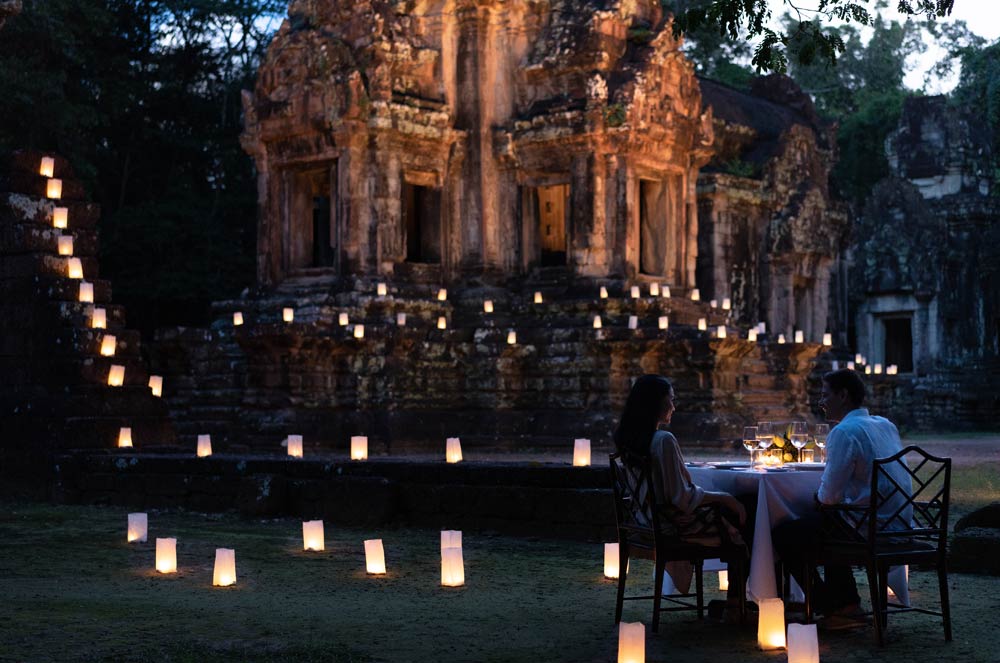 Raffles Grand Hotel D’Angkor Siem Reap’s Bespoke Temple Dinner