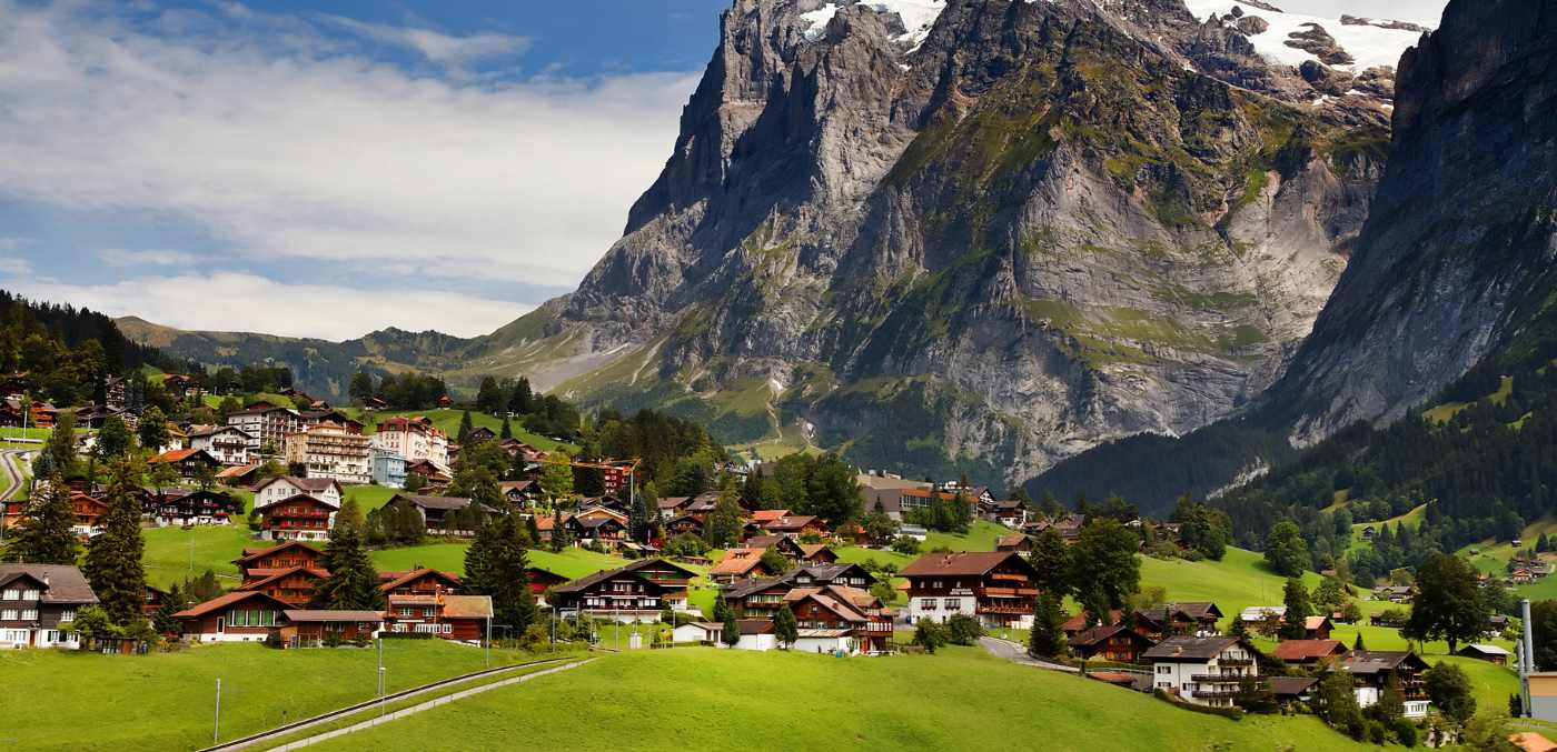 The village of Grindelwald