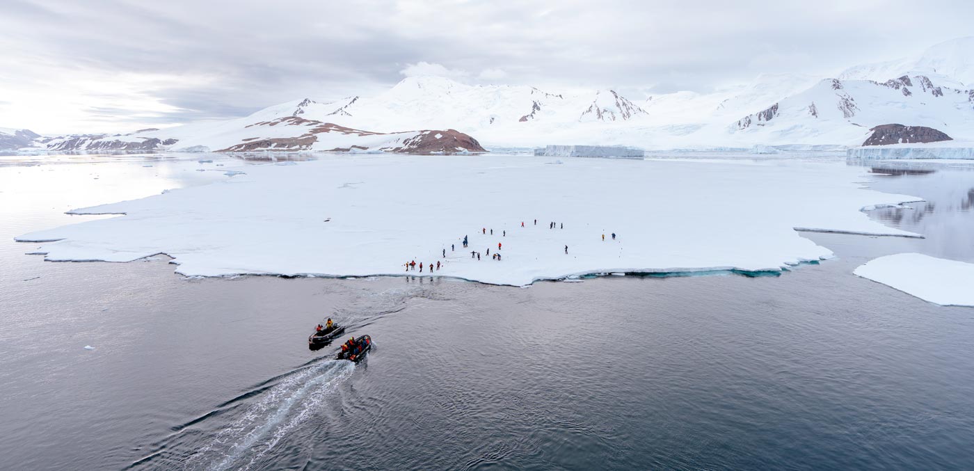 Blind Bay, Antarctica with HX