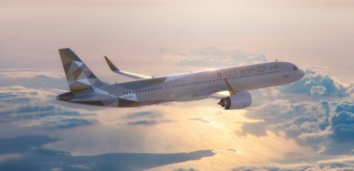 Etihad Airways first class cabin