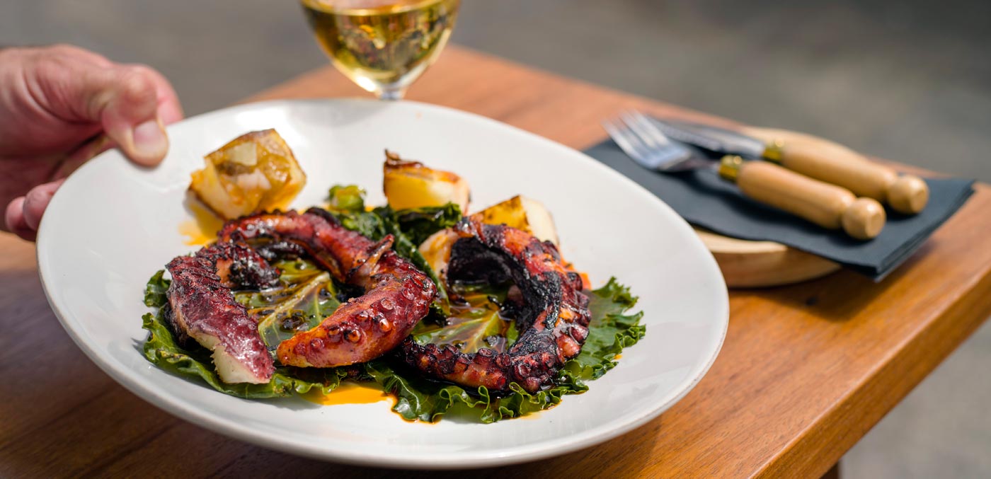 Grilled Octopus in Spain