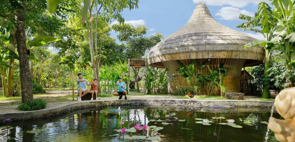 kids club fishing excperience at Padma Legian