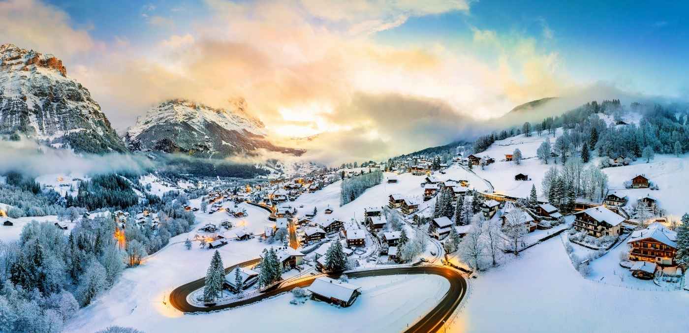 grindelwald in winter
