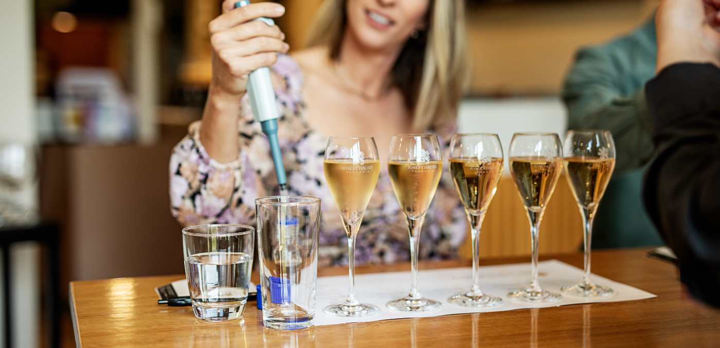 Art of Sparkling Masterclass at Josef Chromy