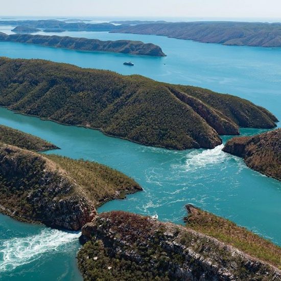 Explore the phenomenon that is the Horizontal Waterfalls on a PONANT expedition