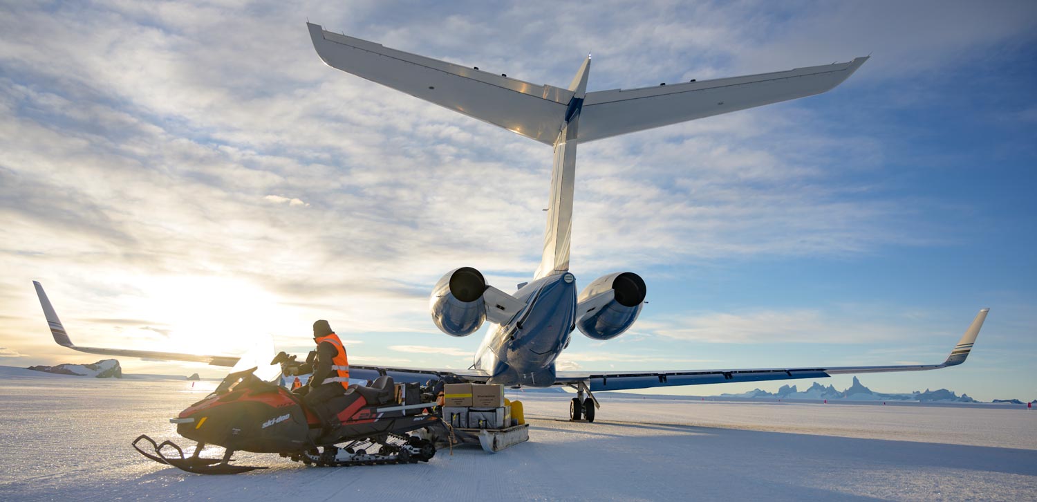 White Desert’s Gulfstream jet