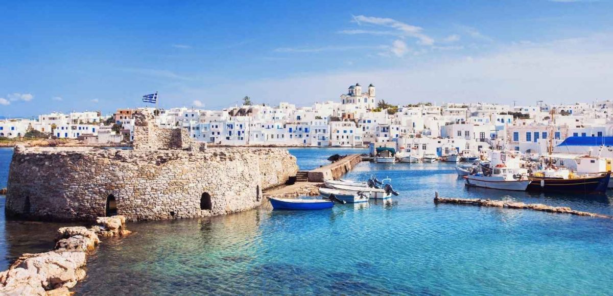 Naoussa harbourfront