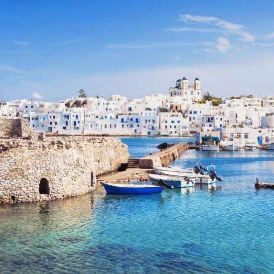 Naoussa harbourfront