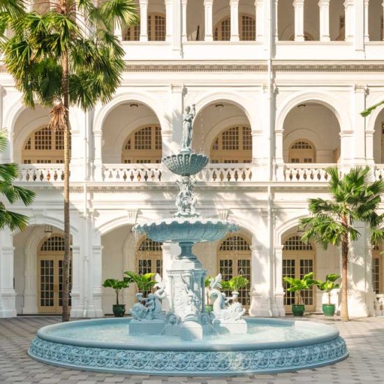 Palm Garden at Raffles Singapore