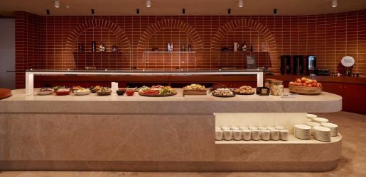 buffet self serve station