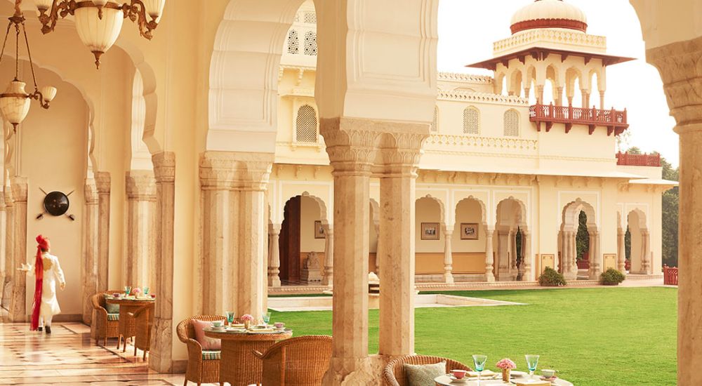 Garden in an Indian palace