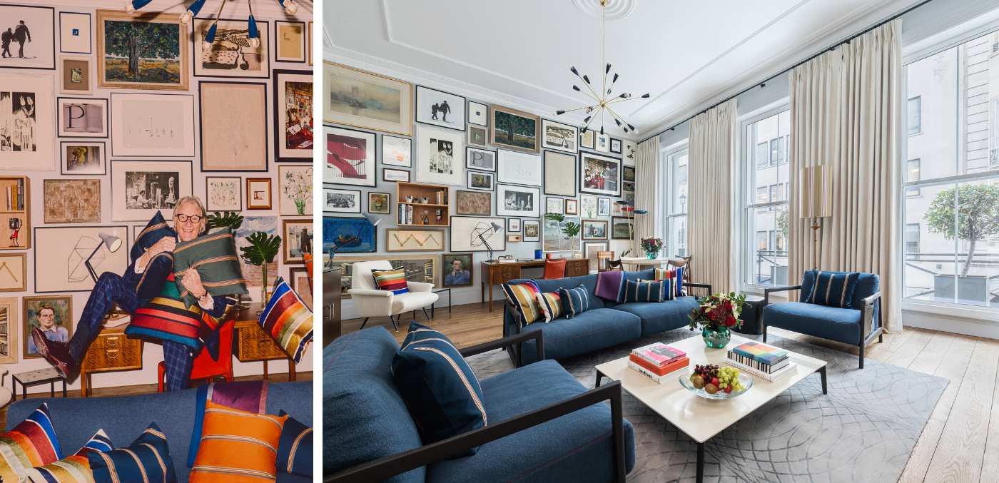 Sir Paul Smith suite at Brown's Hotel London
