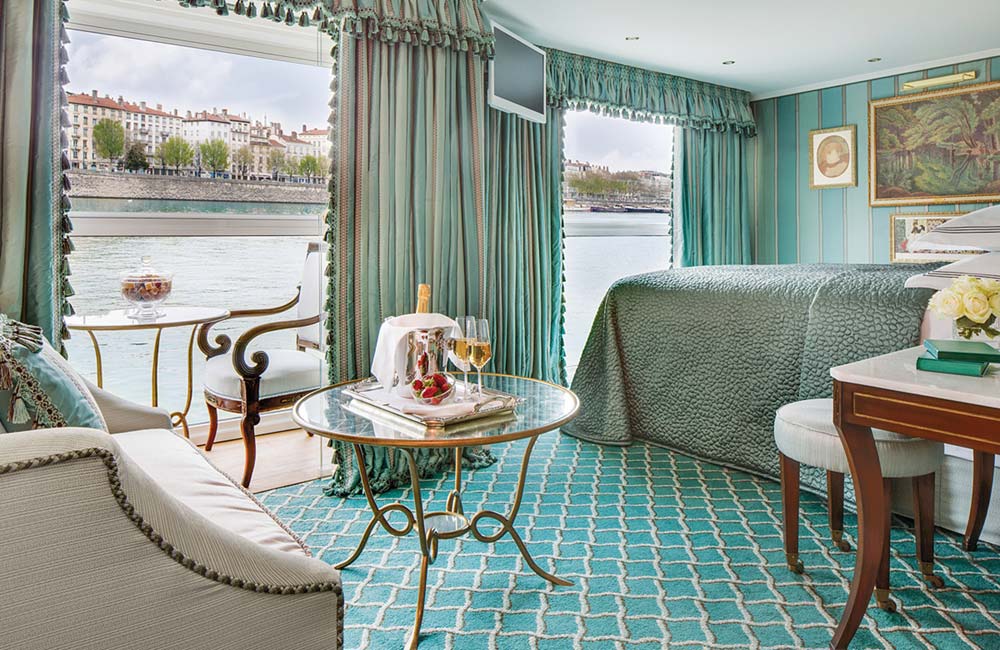 Suites on SS Catherine, French Barge