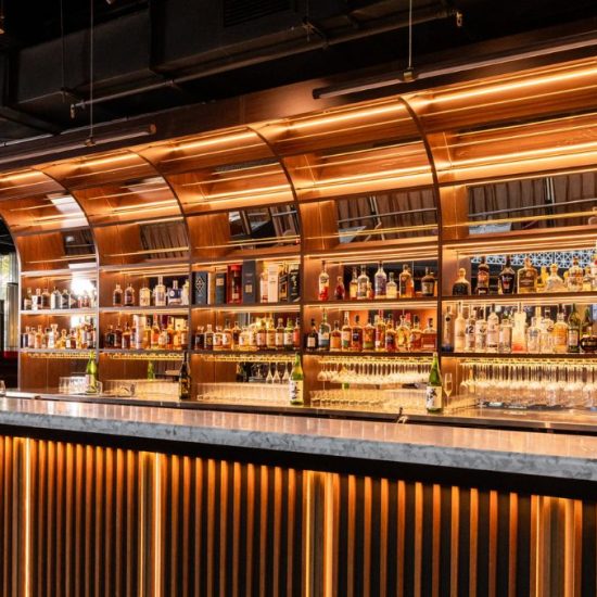 The bar at Toki North Sydney