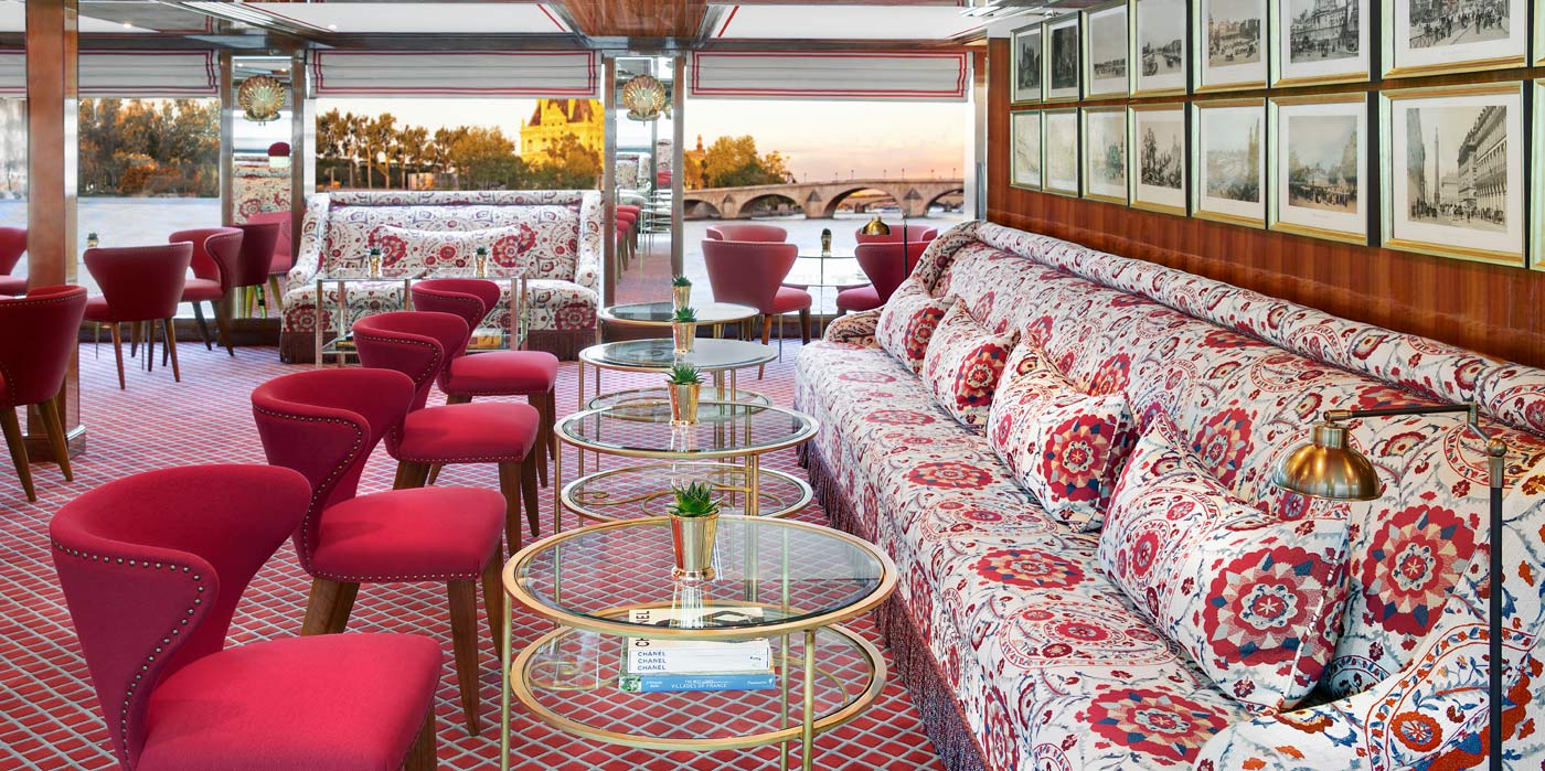 Salon Toulouse on S.S Joie de Vivre