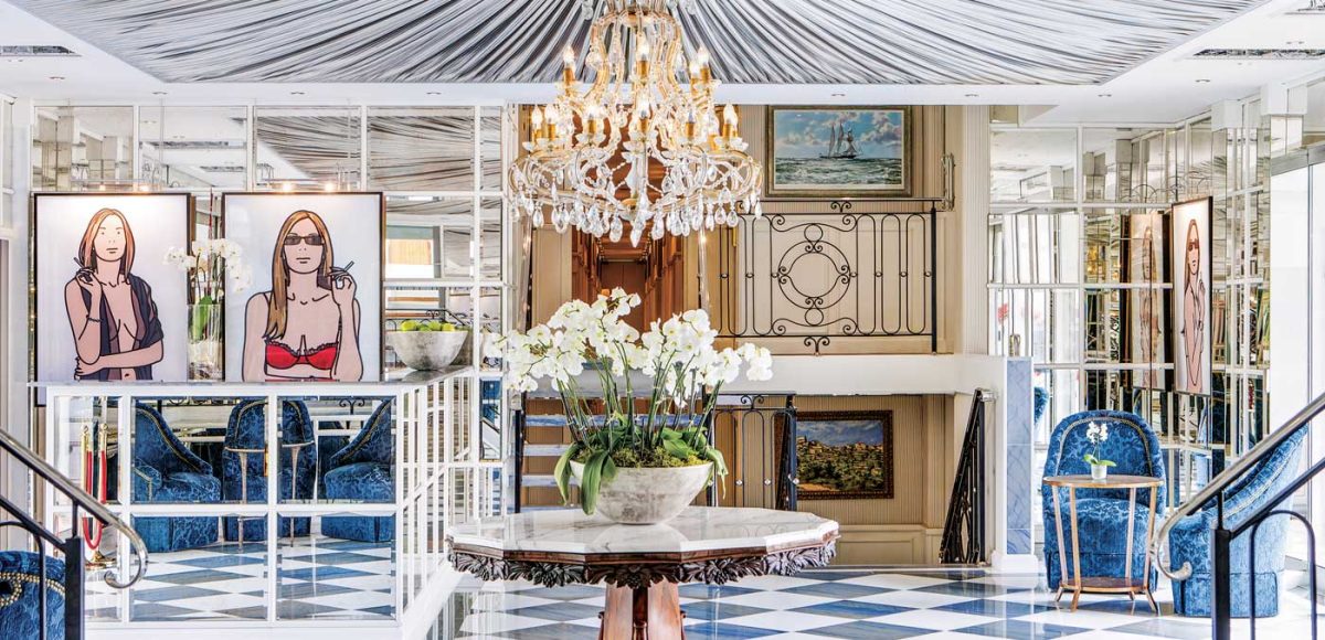 Lobby on Uniworld Boutique River Cruises