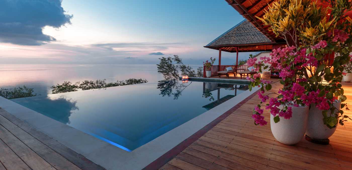 A villa at Wakatobi Resort.