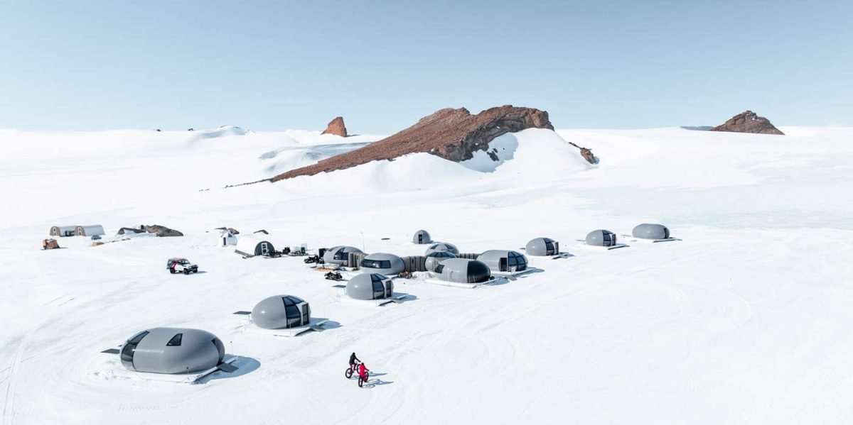 White Desert in Antarctica