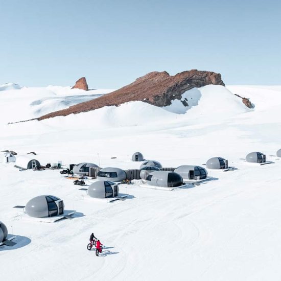 White Desert in Antarctica