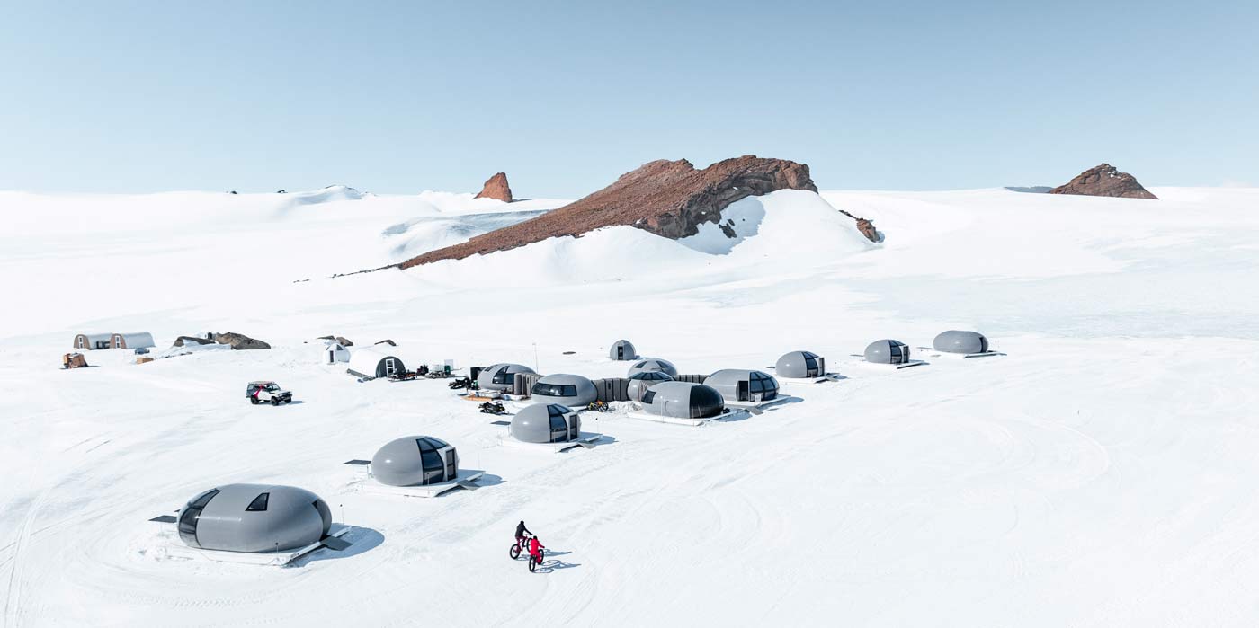White Desert in Antarctica